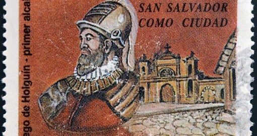 Diego de Holguin was the first mayor of San Salvador