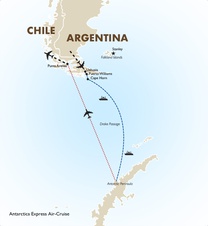 Antarctica Express Air-Cruise