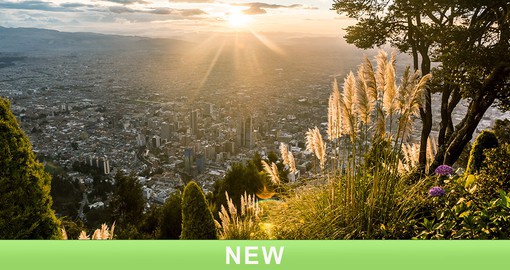 Admire the beauty of Bogota from the top of Monserrate