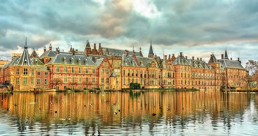 Join the centre of Dutch politics at Binnenhof Palace, one of the oldest functioning Parliament buildings in the world