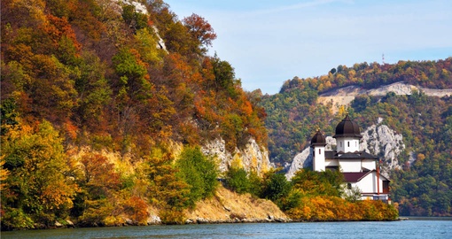 Mraconia Monastery on the Danube