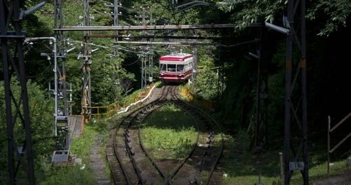 Enjoy a Cable Car ride on your Japanese Vacation