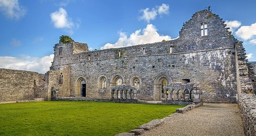 Visit Cong Abbey the historic site located at Cong during your next Ireland tours.