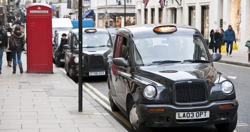 Traditional London Black Cabs