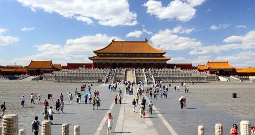 A focus of your China Tour is a visit to Tiananmen Squuare