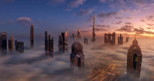 Dubai skyline, Dubai Vacations