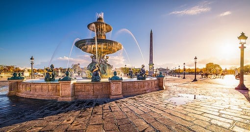 Plan some time to explore the Place de la Concorde, the largest square in Paris