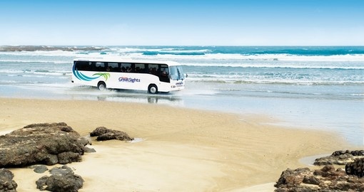 Take a walk on the 90 Mile Beach and have a sunbathe during your next New Zealand vacations.