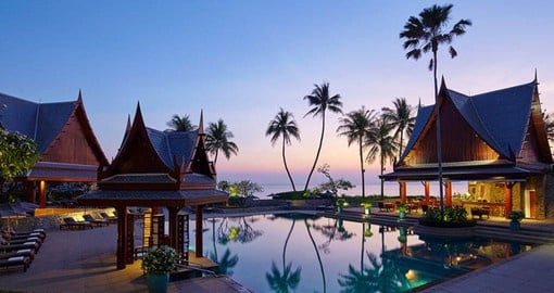 On the shores of the Gulf of Thailand, Chiva-Som is a premier wellness resort