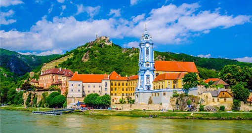 The Wachau Valley is a 39 km stretch of the Danube River