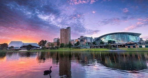 Adelaide and the River Torrens