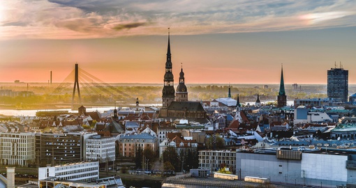 Riga at sunrise
