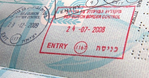 Visa stamps