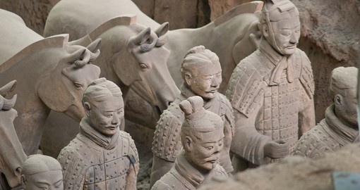 The world famous Terra Cotta Warriors of Xian are a must inclusion on all China tours.