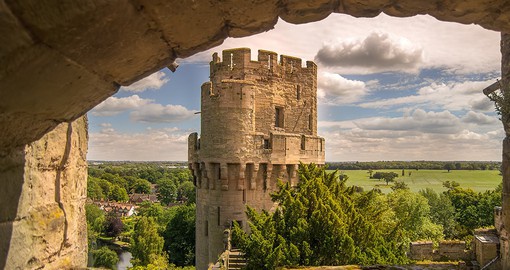 Walk the steps of Warwick Castle, widely considered one of the most formidable fortresses in England