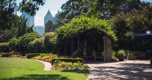 An urban oasis, Atlanta Botanical Garden