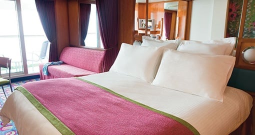 The Mini Suite on the Norwegian Pearl.