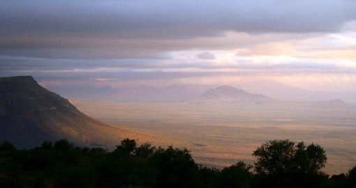 Your South African vacation package visits the vast Karoo area