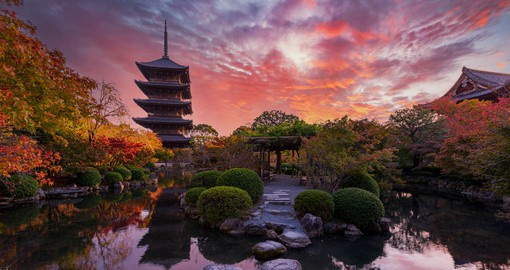 The former capital of Japan, Kyoto is famous for its classic Buddhist temples