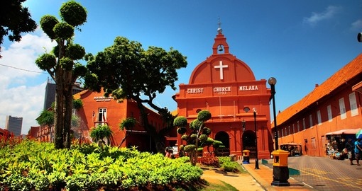 Historical Malacca and the Christ Church Melaka