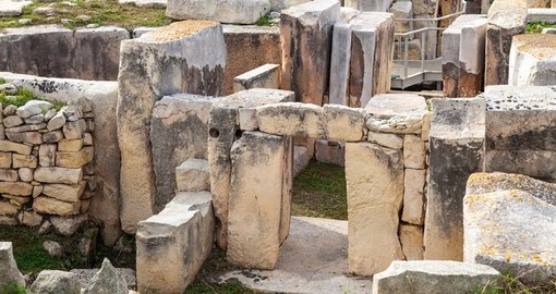 Hagar Qim is an Megalithic Temple