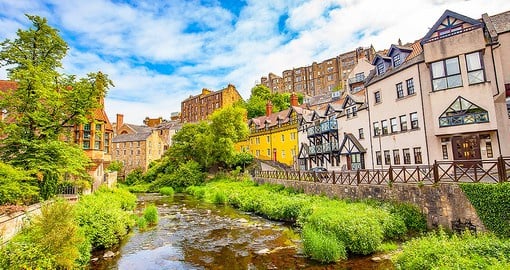Step away from the chaos of the capital by heading to Dean Village, a tranquil space within the larger city