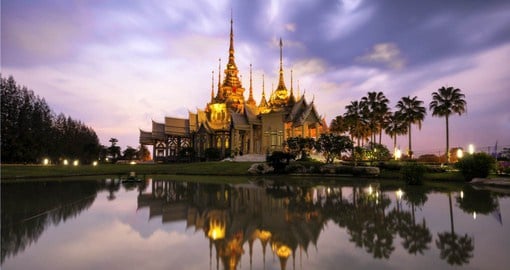 Visit Wat Non Kum Temple in Bangkok during your next trip to Thailand.