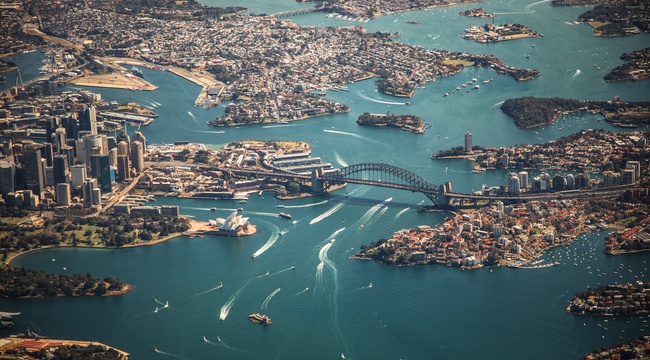 Aerial Sydney