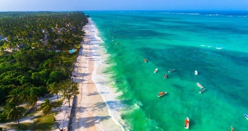 Zanzibar has some of the best beaches in Africa