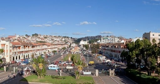 Panoramic view of Antananarivo
