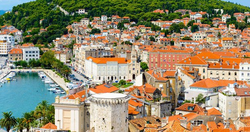 Croatia's second largest city, Split is on the eastern shore of the Adriatic