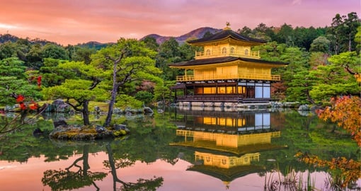 Enjoy Pavilions and Temples on yoru trip to Japan