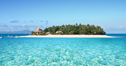 Enjoy at the blue seas in Fiji during your next trip