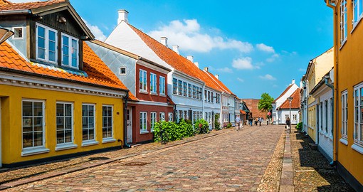 Experience the rich culture of Odense, known for festivals and events