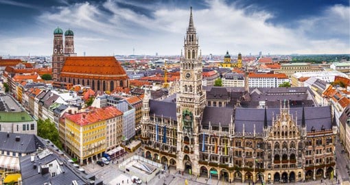 Marienplatz, the heart and soul of Munich's Altstadt is the most visited site in the city