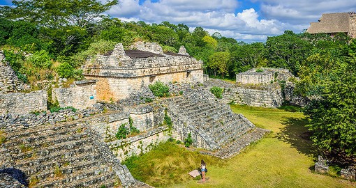 Check out the Maya city of Ekbalam on your Mexico Tour