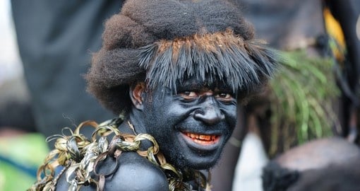 An aboriginal festival Papua New Guinea