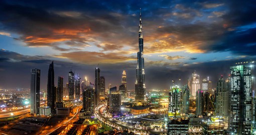 Dubai, the largest city in the UAE will host EXPO 2020
