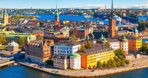 Discover old town Stockholm during your next Sweden vacations.