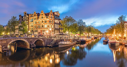 UNESCO World Heritage Canals - you can't miss them while on your Amsterdam vacation.