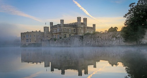 Journey to the "loveliest castle in the world," also known as Leeds Castle