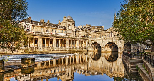 Step into a realm of Roman history in the UNESCO city of Bath