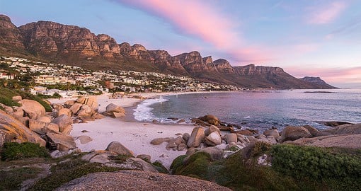 Camps Bay is one of Cape Town's upmarket beach communities