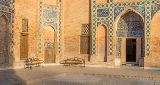 Gur-e amir mausoleum in Samarkand, Uzbekistan