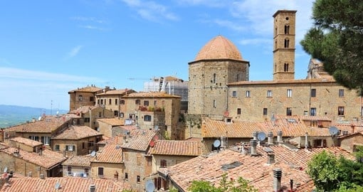 Explore medieval town Volterra in Tuscany region on your next trip to Italy.