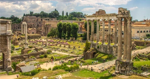 Explore ancient Rome on your trip to Italy