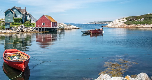 Explore Peggys Cove, a picturesque rural community sitting on the coastline of the Atlantic