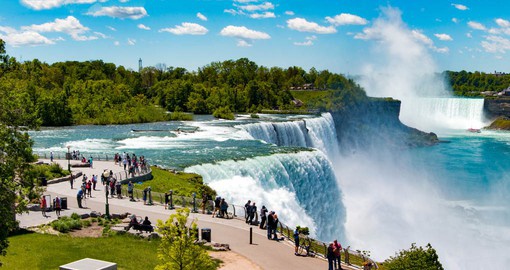 Niagara, the largest waterfall in North America