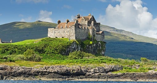On the Isle of Mull, Duart Castle was the seat of the Maclean Clan