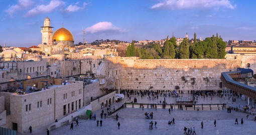 Jerusalem's Western Wall is the last remnants of a great Jewish Temple